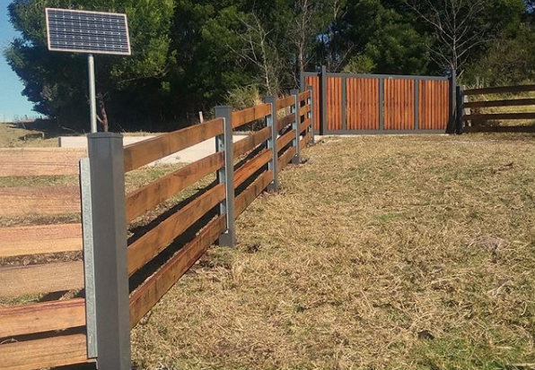 solar automated gate